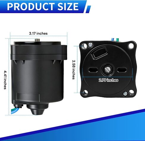 38100-93J04 38100-93J13 Upgraded Trim Tilt Motor Compatible with Suzuki Outboard DF200 DF225 DF250 2004-2010, DF300 2007-2010 and more, for Honda BF175, BF200 2002-2014 36120-ZY3-013 36120-ZY3-023 in Kuwait