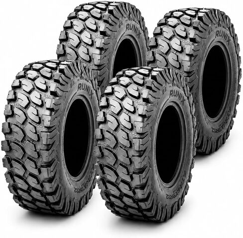 إطارات ATV UTV ، Terramax ، 25 × 8R12 الأمامي ، 25 × 10R12 نادر ، مجموعة من 4 ، الإطارات الشعاعية ، جميع التضاريس ، 6PR ، بلا أنبوب in Kuwait