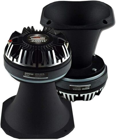 Audiopipe APHC-6278 400 Watt Max 8 OHM 6.2" Compression Driver w/Aluminum Horn in Kuwait