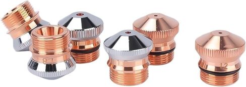 فوهة الليزر M12 D15/D17 طبقة واحدة مزدوجة مطلية بالكروم عيار 0.8-5.0 قطعة واحدة (0.8، D15 مفردة) in Kuwait