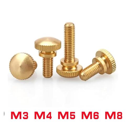 Hand TighteThumb Nut,Knob Thumb Nut Hand Tighten Brass Knurled Screws Copper Twist Knurled Bolts in Saudi Arabia