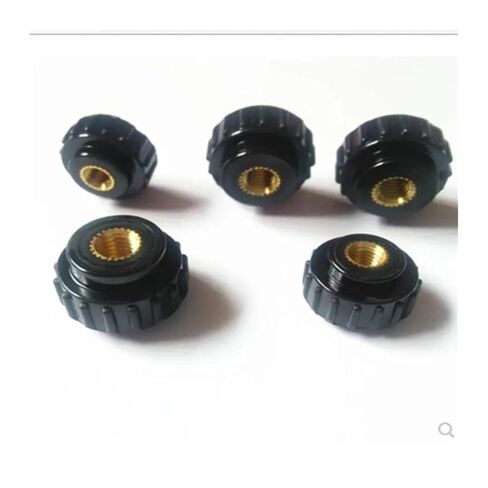 Hand TighteThumb Nut,Knob Thumb Nut Plastic Round Knurled Plum Bakelite Hand Tighten Nuts Knob Thumb Nut(M4 5PCS) in Saudi Arabia