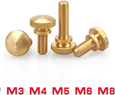 Hand TighteThumb Nut,Knob Thumb Nut Hand Tighten Brass Knurled Screws Copper Twist Knurled Bolts in Saudi Arabia