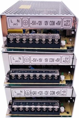 T-150A/B/C 5V 12V 24V 15V Triple Output 150W Switching Power Supply Three Channel Output Voltage AC-DC SMPS(T-150B) in Kuwait