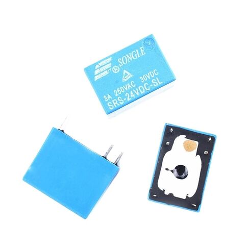 5PCS Relays Power Relay SRS PCB 6 Pins Blue 5V 9V 12V 24V SRS-05VDC-SL SRS-12VDC-SL SRS-24VDC-SL *FD390-392(SRS-24VDC-SL) in Kuwait