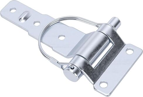 VINGVO D Type Removable Steel T Strap Hinges, Zinc Plated Trailer Door Hinges, Suitable for Trailers, Trucks, Caravans in Kuwait