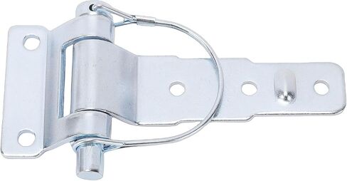 VINGVO D Type Removable Steel T Strap Hinges, Zinc Plated Trailer Door Hinges, Suitable for Trailers, Trucks, Caravans in Kuwait