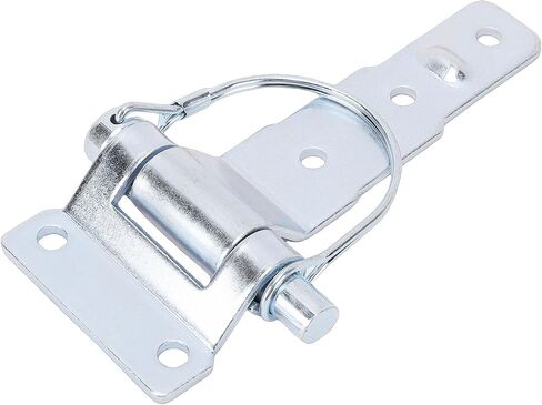 VINGVO D Type Removable Steel T Strap Hinges, Zinc Plated Trailer Door Hinges, Suitable for Trailers, Trucks, Caravans in Kuwait