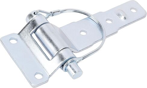 VINGVO D Type Removable Steel T Strap Hinges, Zinc Plated Trailer Door Hinges, Suitable for Trailers, Trucks, Caravans in Kuwait