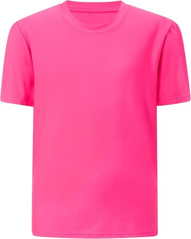 قمصان Lovekider Boys Neon الرياضية - تي شيرت رياضي ممتص للرطوبة جاف للأطفال من عمر 7 إلى 14 عامًا، لكرة القدم وصالة الألعاب الرياضية والتدريب in Kuwait