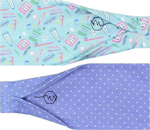 Maven Thread Marigold Workout Headbands for Women – 4" Wide Non-Slip Athletic Headbands for Running, Yoga, Gym, and Exercise – Sweat-Wicking Sports, 2 Pack in Saudi Arabia