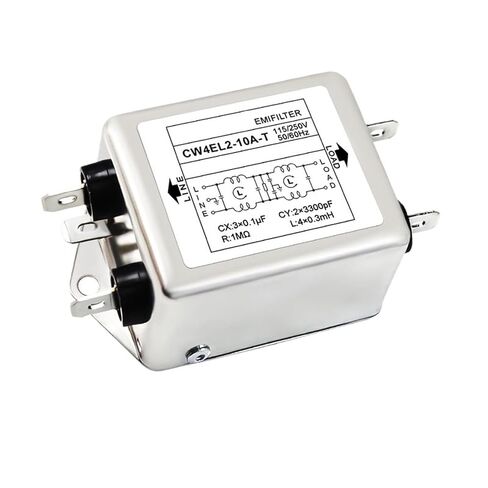 Single-Phase EMI Filter AC 110/220V/250V EMI Purification CW4EL2-10/20/30A-T Power Supply Filter(CW4EL2-30A-T 30A) in Saudi Arabia