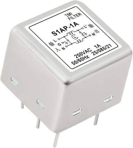 EMI Filter PCB Circuit Board Power Supply Filter AC250V DC110V S1AP-1/3/6/10A pin Type DIP EMI(S1ADP-10A 110VDC) in Kuwait