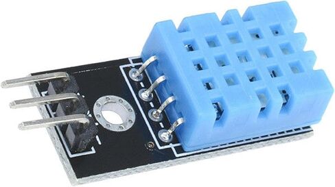 ​​KEAcvise 10 Piece DHT11 Digital Temperature & Humidity Sensor Module, 3.3V-5V, 20%-95% RH, 0-50℃ with Wires in Kuwait