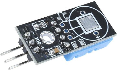 ​​KEAcvise 10 Piece DHT11 Digital Temperature & Humidity Sensor Module, 3.3V-5V, 20%-95% RH, 0-50℃ with Wires in Kuwait