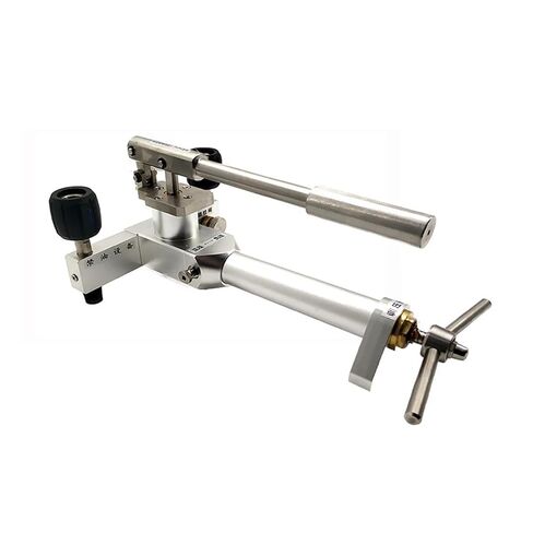 Pressure Calibration Table Manual Hydraulic Portable Handheld Pneumatic Comparison Test Pump Air Pressure Source Calibrator(-0.095 to 4MPa Pump) in Kuwait