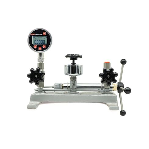 Pressure Calibration Table Manual Hydraulic Pressure Gauge Sensor Transmitter Pump Oil Medium YW-60 0-60MPa Manual Hydraulic Calibrator Manual in Kuwait