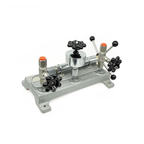 Pressure Calibration Table Manual Hydraulic YW-60 0-60MPa Hand Hydraulic Pressure Calibrator Manual for Pump Oil Medium for Pressure Gauge Transducer Transmitter in Kuwait