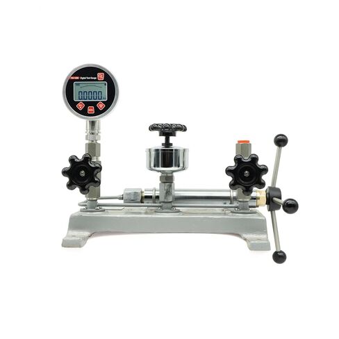 Pressure Calibration Table Manual Hydraulic YW-60 0-60MPa Hand Hydraulic Pressure Calibrator Manual for Pump Oil Medium for Pressure Gauge Transducer Transmitter in Kuwait