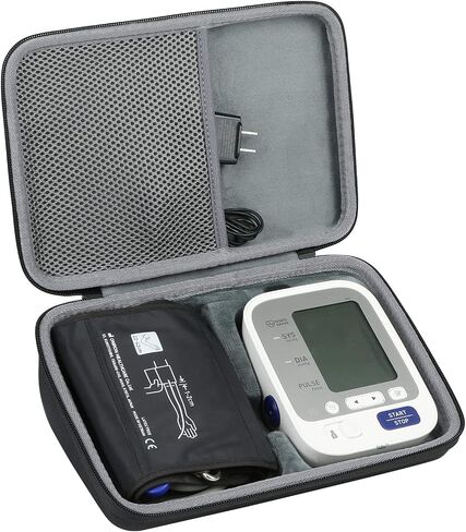 co2CREA Hard Case for OMRON Bronze Blood Pressure Monitor BP5100 / 5 Series Upper Arm Blood Pressure Monitor BP742N, Portable Travel Case Replacement in Kuwait