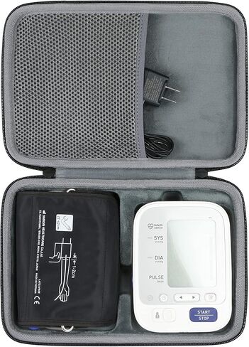 co2CREA Hard Case for OMRON Bronze Blood Pressure Monitor BP5100 / 5 Series Upper Arm Blood Pressure Monitor BP742N, Portable Travel Case Replacement in Kuwait
