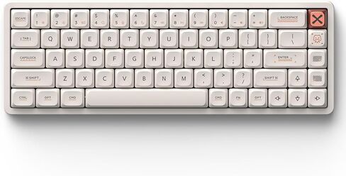 IQUNIX Magi75 Low Profile Wireless Mechanical Keyboard 75% Layout, Hot-Swappable, RGB Backlit, Full Aluminum, VIA Customizable, Mac/Windows/Linux, Tri-Mode in Saudi Arabia