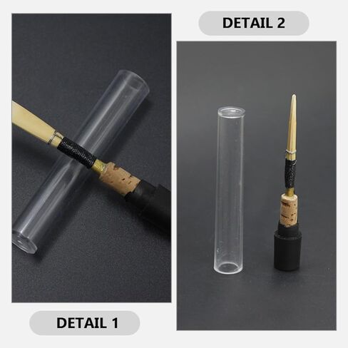 Artibetter 3pcs الأسود الطبيعي قصب المزمار القصب استبدال مجموعة المهنية أجزاء الآلات الموسيقية المزمار العرض للاعبين آلات الرياح in Kuwait