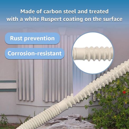 30 Sets 1/4"-20 x 2-1/4" Hurricane Anchor Kit for Fixing Shutter Panels Storm Panels Sliding Glass Doors Plywood - Includes Driving Tool, Male Anchors, Wingnuts & Protectors in Kuwait