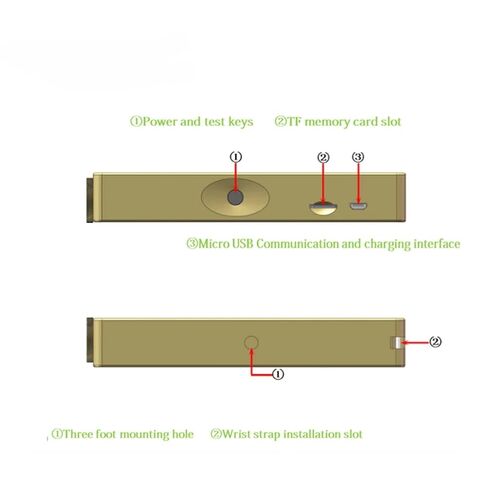 OHSP350 مقياس الطيف الضوئي CCT CRI مقياس الإضاءة مع برامج الكمبيوتر (带软件的OHSP350) in Kuwait