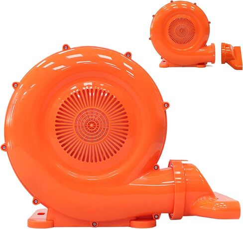 520W Air Blower for Bounce House and Water Slide, Inflatable Blower with Floor Drying Nozzle and 12.5FT Long Cord for Bouncy Castle, Water Slide 120V 60HZ in Kuwait