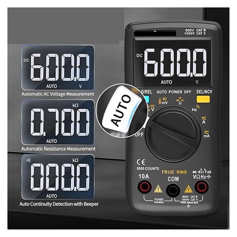 102A Fully-Auto Pocket Digital Multimeter with Anti-Burn Electrician's Tool in Kuwait