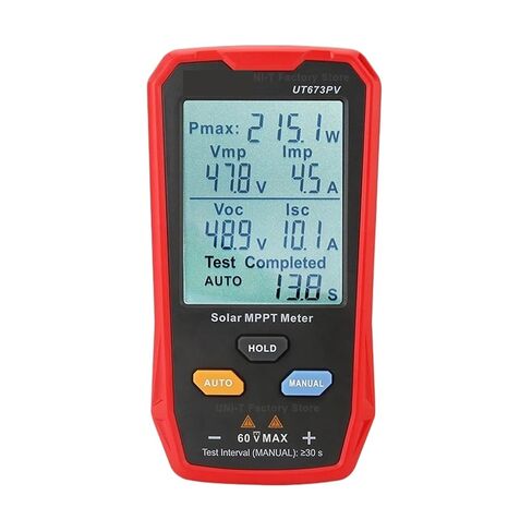 UT673PV Photovoltaic Solar Tracker Maximum Power Tester Photovoltaic Panels Tracker Pmax Vmp Lmp Voc Lsc Multi Tester(UT673PV) in Kuwait