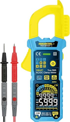 Pancontrol Digital Current Clamp AC/DC PAN 600AD + 2 Pliers Opening 26 mm in Kuwait
