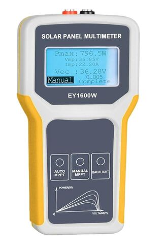 جهاز اختبار MPPT للوحة الشمسية بقدرة 1600 وات، جهاز قياس متعدد كهروضوئي لنقطة الطاقة Pmax Vmp Imp Voc Max، جهاز قياس الطاقة الشمسية مع تلقائي in Kuwait