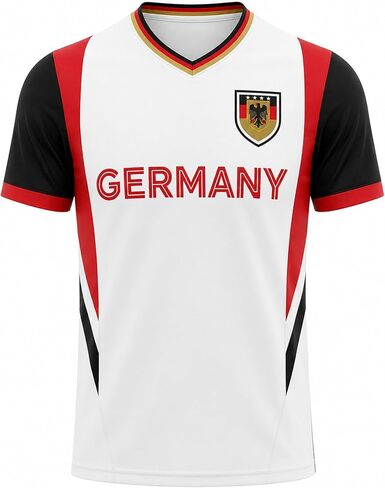 Kids National Pride Soccer Performance Jersey - Generic Country Flag Style Fan Shirt - Youth Sizes in Kuwait