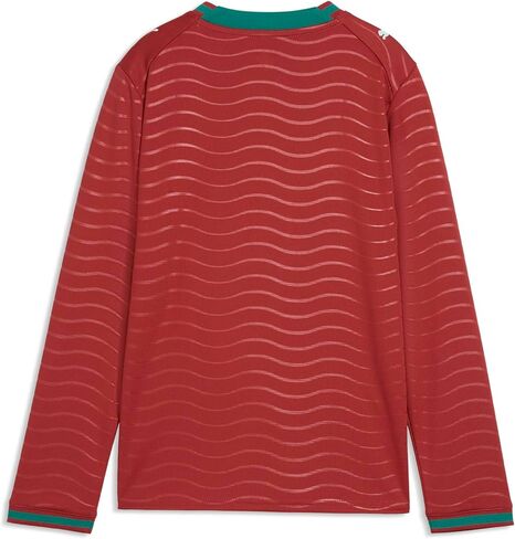 Puma Junior FA Portugal Home Long Sleeve Jersey Replica in Saudi Arabia
