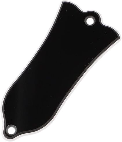 لجيبسون Les Truss Rod Cover 2-Ply Black Plain، بديل للجيتار الكهربائي والباس، تباعد الفتحات 2.05 بوصة، ملحق بلاستيكي بطول 2.4 بوصة in Kuwait
