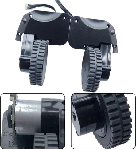 Replacement Left and Right Wheel Set for Eufy for Robovac for G10, R500, 15C, 25C, 30C, 35C,11S Robot Vacuum Cleaner, Quiet Drobot vacuum wheel replacement in Kuwait