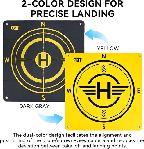 منصة هبوط طائرة بدون طيار مرجحة CQT لـ DJI Matrice 400 4TD 4T/4E 4D M30/M30T Matrice 350 RTK 300 RTK Mavic 3E/3T/3M Mavic 4 pro، Inspire 3 2 1 بدون طيار متعددة المروحيات والمروحيات in Kuwait