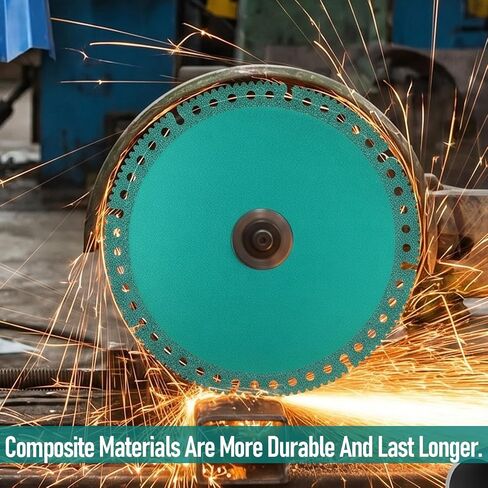 3 Pack 4-1/2 inch Indestructible Disc for Angle Grinder Set | Diamond Multi Material Cutting Blade 7/8'' Cutting Discs for Smooth Cuttings, Chamfering, Grinding Materials in Kuwait