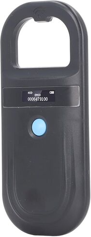 قارئ معرف الحيوان المحمول من Zopsc، 134.2 كيلو هرتز ISO 11784 85 FDX B EMID ماسح ضوئي لرقاقة الحيوانات الأليفة مع شحن USB، جرس مدمج لتحديد هوية الحيوانات الأليفة in Kuwait