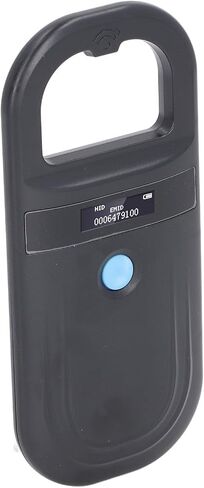 قارئ معرف الحيوان المحمول من Zopsc، 134.2 كيلو هرتز ISO 11784 85 FDX B EMID ماسح ضوئي لرقاقة الحيوانات الأليفة مع شحن USB، جرس مدمج لتحديد هوية الحيوانات الأليفة in Kuwait