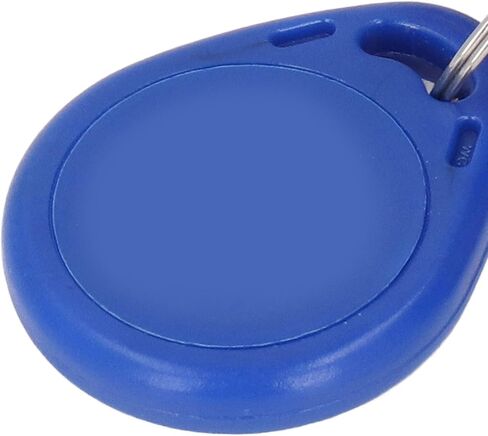 IC Card Keyfobs 13.56MHz with Keyring Design,Compact and Lightweight Set of 10 Keychains for ID Management,Easy Access Anywhere in Kuwait