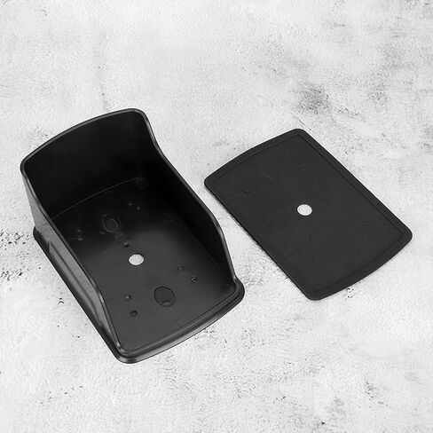 Waterproof ABS Waterproof Cover for Access Control Keyboard Controller Durable Sun Protection Cover for Attendance Machine Black Material 3mm in Kuwait