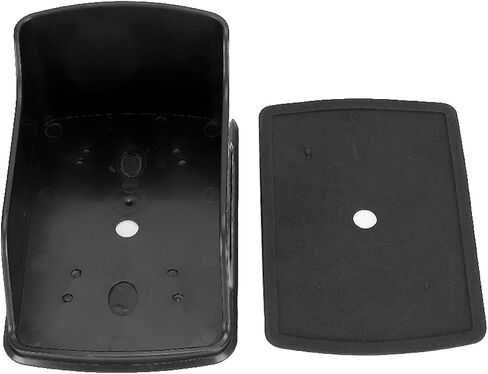 Waterproof ABS Waterproof Cover for Access Control Keyboard Controller Durable Sun Protection Cover for Attendance Machine Black Material 3mm in Kuwait