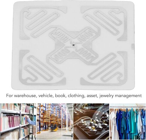 100pcs 860-960MHz UHF Waterproof Tag UHF Label Rewritable KM4 Adhesive Inlay for Warehouse in Kuwait