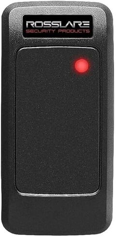 مجموعة قارئ القرب Rosslare AY-K12C 125 كيلو هرتز مع بطاقات ISO AT-ERS-26A-3001، وقارئ RFID Mullion Mount، Wiegand 26-Bit، IP65، 25 بطاقة حزمة in Kuwait