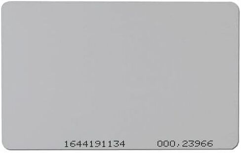 مجموعة قارئ القرب Rosslare AY-K12C 125 كيلو هرتز مع بطاقات ISO AT-ERS-26A-3001، وقارئ RFID Mullion Mount، Wiegand 26-Bit، IP65، 25 بطاقة حزمة in Kuwait