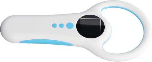 ViaGasaFamido Pet Microchip Reader, Rechargeable Handheld Scanner with OLED Display for Pet Tag Identification in Vets and Shelters in Kuwait