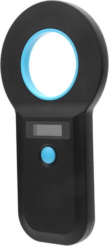 Pet Microchip Reader, Bluetooth OLED Reads EMID FDX B Rechargeable Animal Chip Scanner, Handheld Pet Tag Reader with 128 Data Storage and USB Charging for Pets Dogs Cats in Kuwait